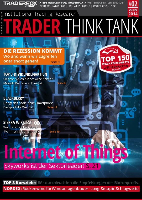 Cover des Aktien-Magazins 02 / 2014 vom 29. September 2014