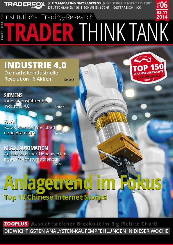 Cover des Aktien-Magazins 06 / 2014 vom 03. November 2014