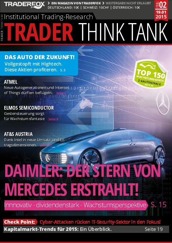Cover des Aktien-Magazins 02 / 2015 vom 19. Januar 2015