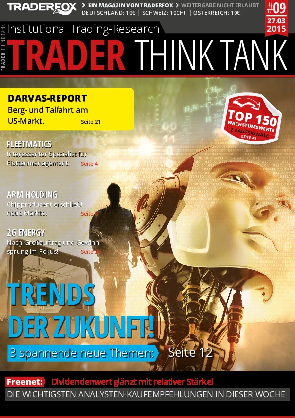 Cover des Aktien-Magazins 09 / 2015 vom 27. März 2015