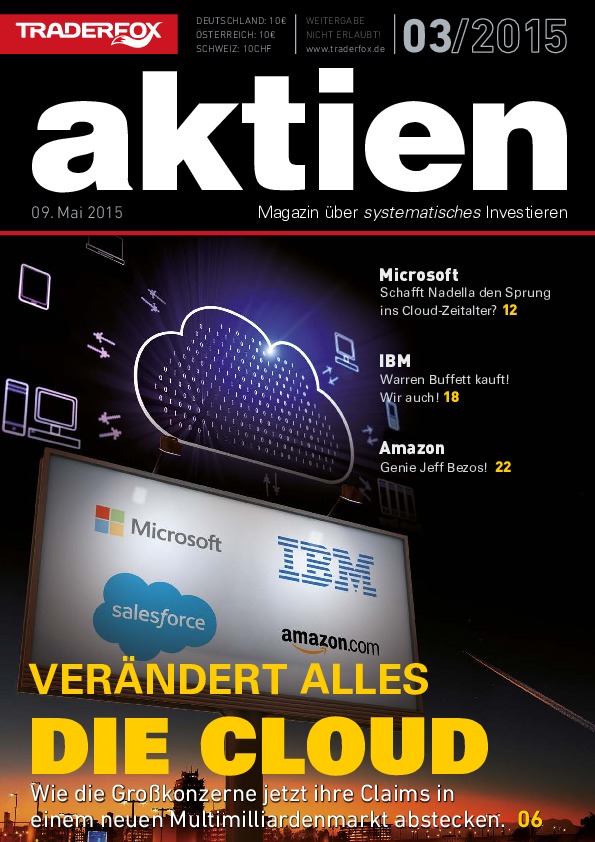 Cover des Aktien-Magazins 03 / 2015 vom 09. Mai 2015
