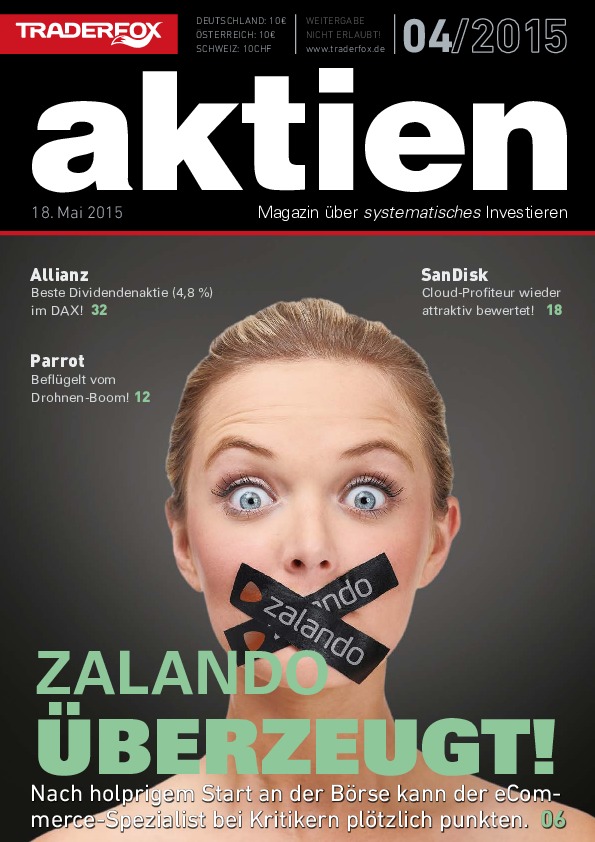 Cover des Aktien-Magazins 04 / 2015 vom 18. Mai 2015