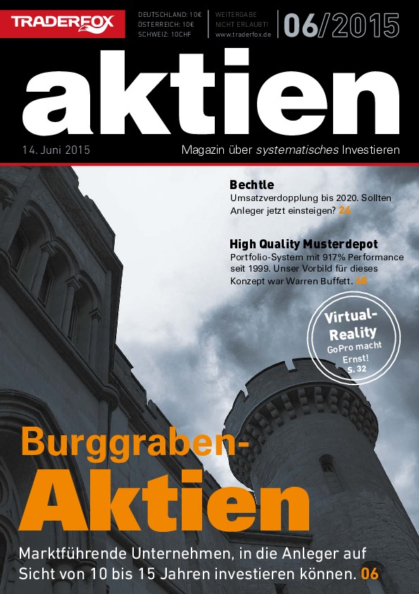 Cover des Aktien-Magazins 06 / 2015 vom 14. Juni 2015