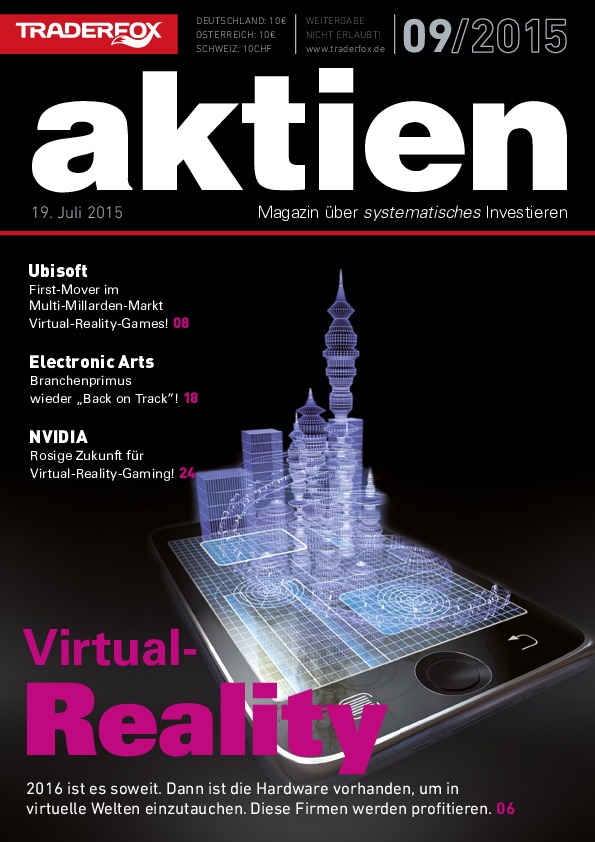 Cover des Aktien-Magazins 09 / 2015 vom 19. Juli 2015