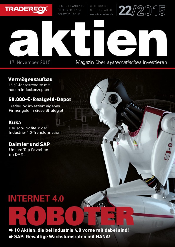 Cover des Aktien-Magazins 22 / 2015 vom 17. November 2015