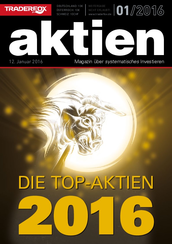 Cover des Aktien-Magazins 01 / 2016 vom 12. Januar 2016