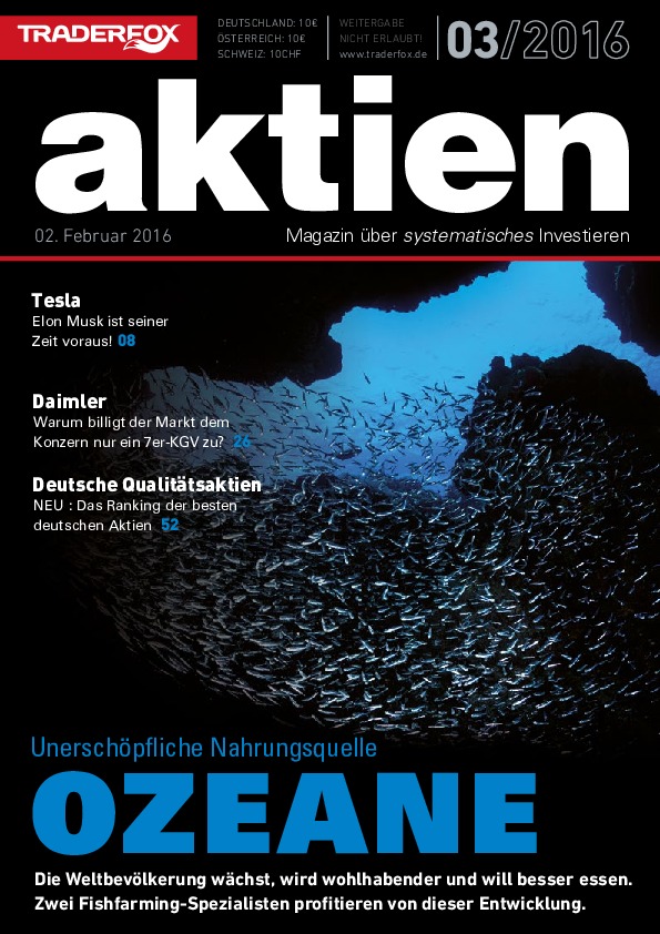 Cover des Aktien-Magazins 03 / 2016 vom 02. Februar 2016