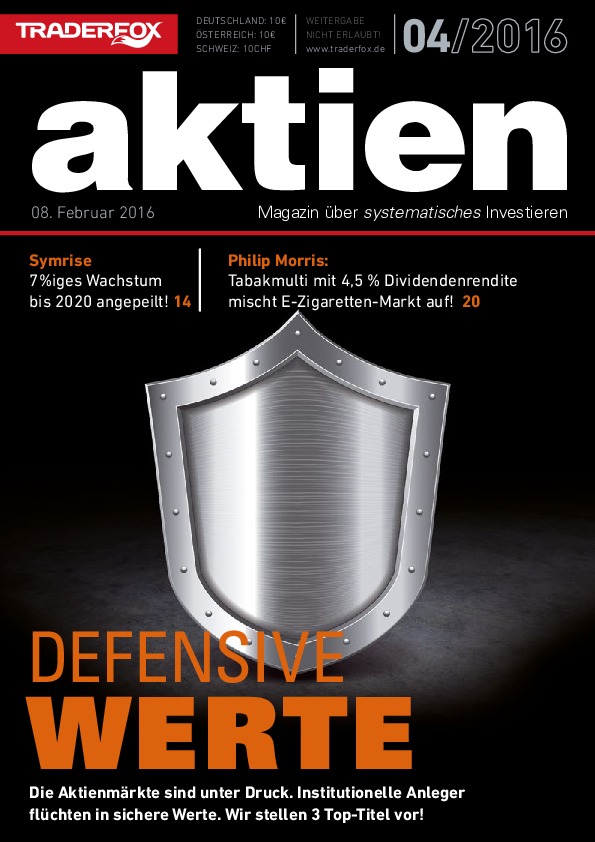 Cover des Aktien-Magazins 04 / 2016 vom 08. Februar 2016