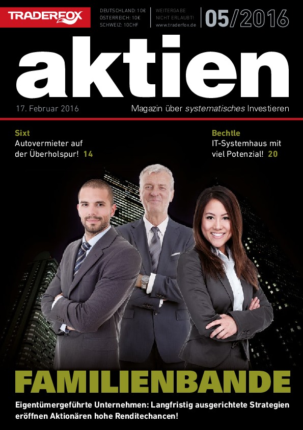 Cover des Aktien-Magazins 05 / 2016 vom 17. Februar 2016