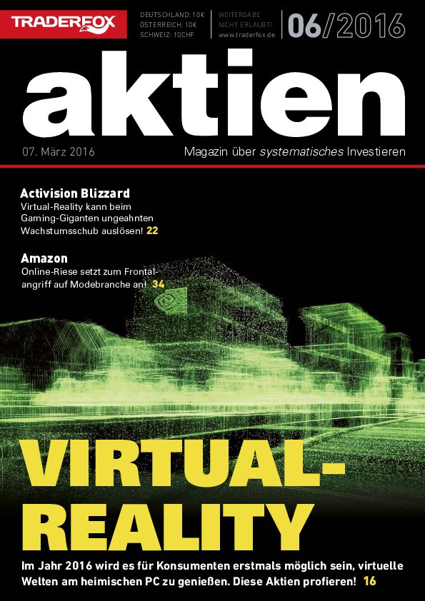 Cover des Aktien-Magazins 06 / 2016 vom 07. März 2016