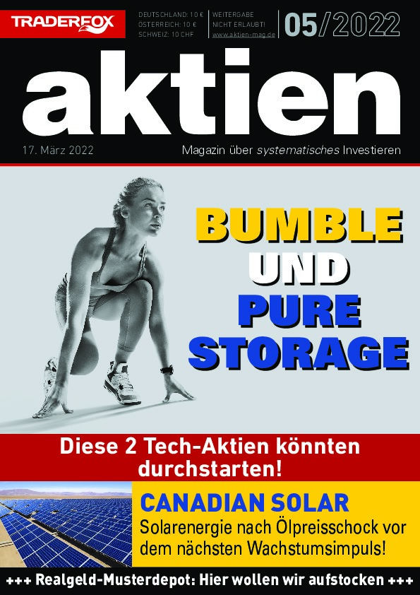 Cover des Aktien-Magazins 05 / 2022 vom 16. März 2022