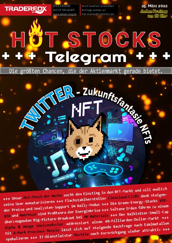 Cover des Trendfollowing-Magazin 11 / 2022 vom 25. März 2022