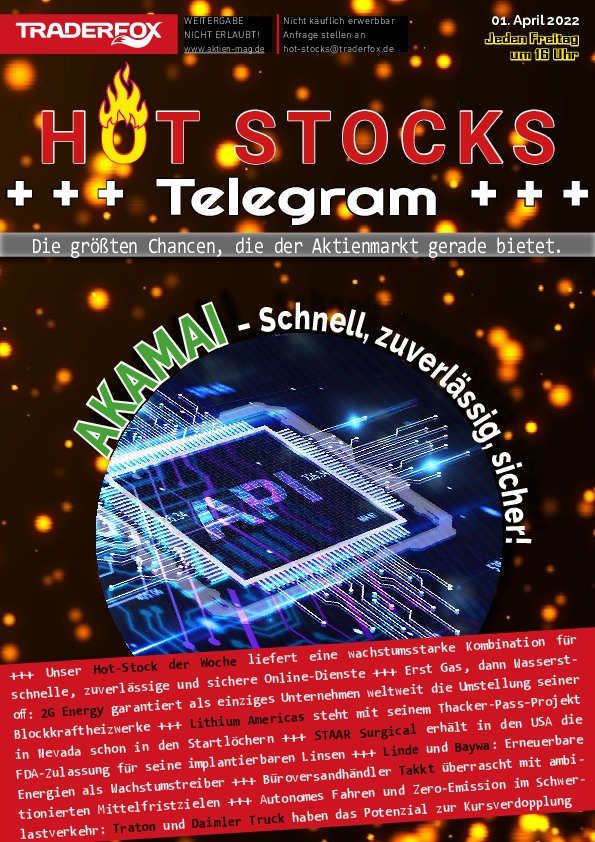 Cover des Trendfollowing-Magazin 12 / 2022 vom 01. April 2022