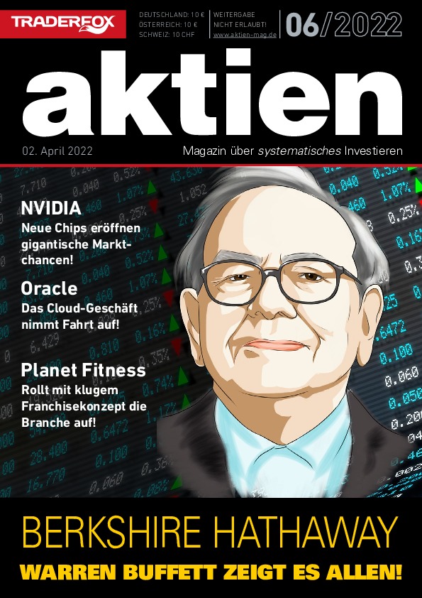 Cover des Aktien-Magazins 06 / 2022 vom 01. April 2022
