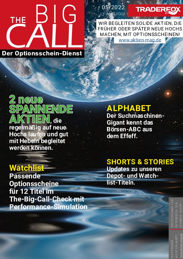 Cover des The Big Call-Magazins 08 / 2024 vom 08. Oktober 2024