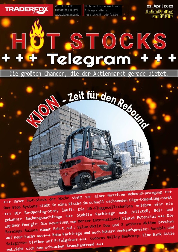 Cover des Trendfollowing-Magazin 14 / 2022 vom 22. April 2022