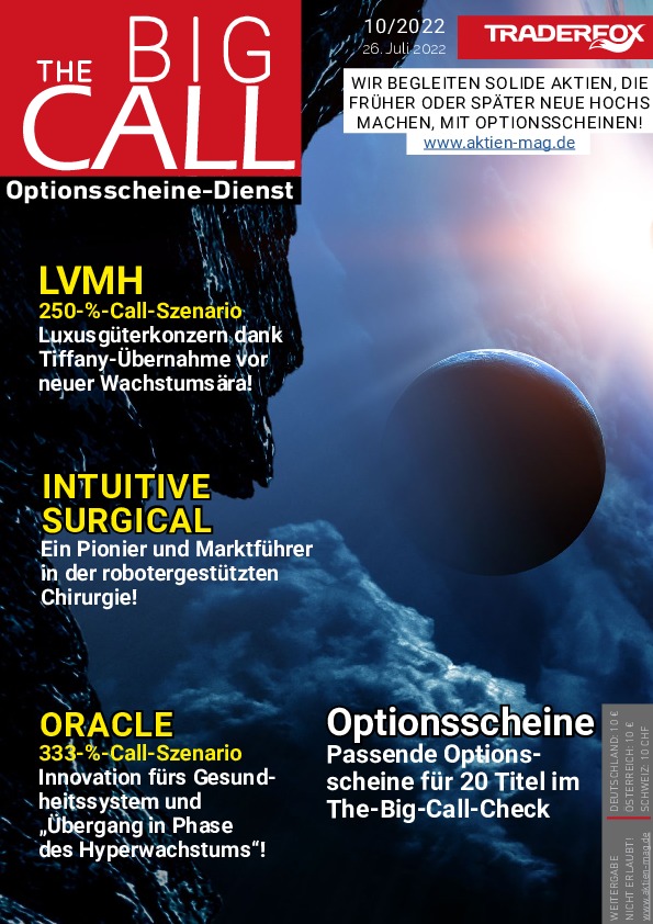 Cover des The Big Call-Magazins 08 / 2024 vom 08. Oktober 2024