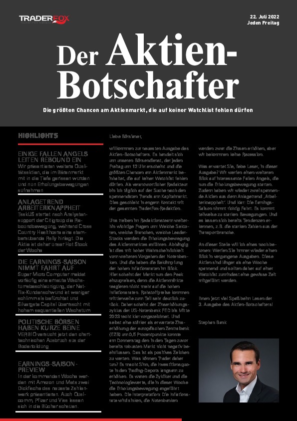 Cover des Trendfollowing-Magazin 09 / 2022 vom 22. Juli 2022