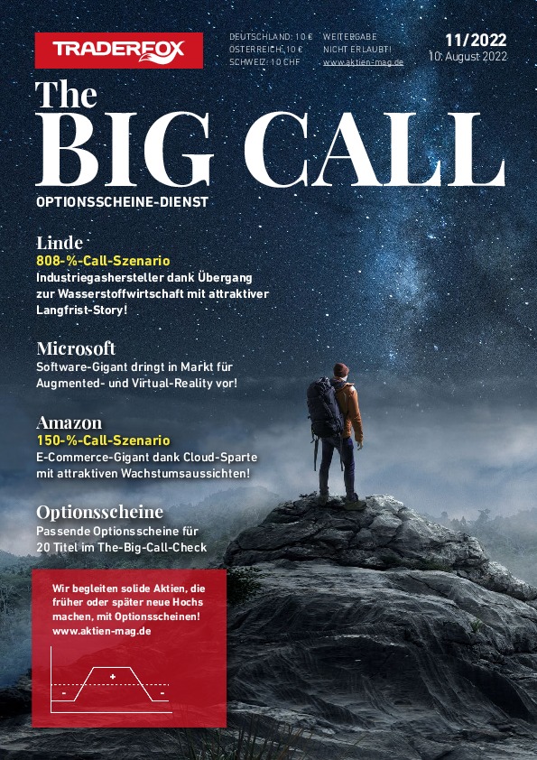 Cover des The Big Call-Magazins 08 / 2024 vom 08. Oktober 2024