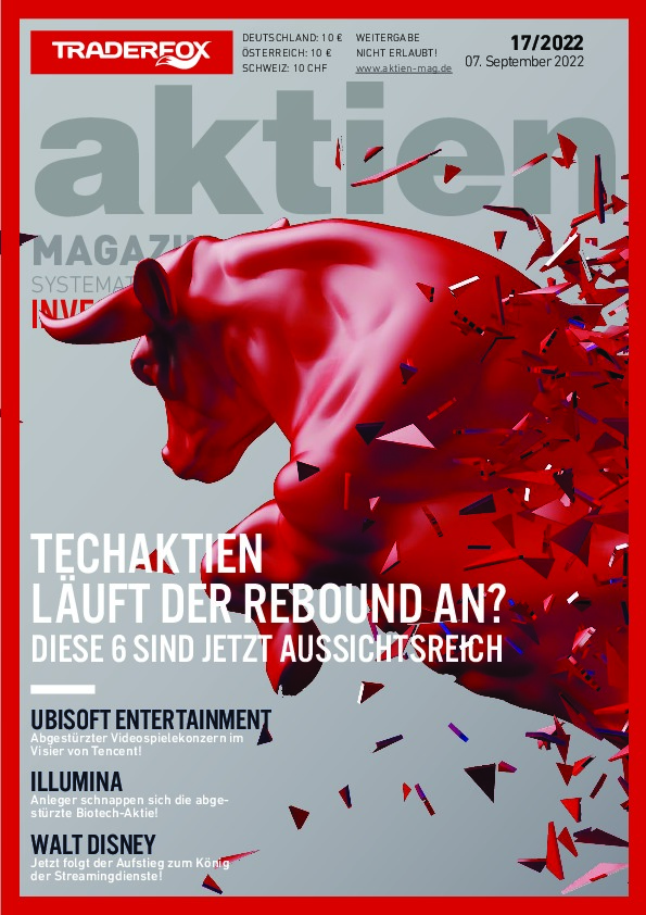 Cover des Aktien-Magazins 17 / 2022 vom 06. September 2022