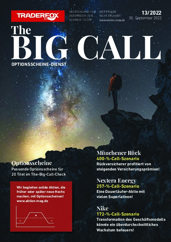 Cover des The Big Call-Magazins 08 / 2024 vom 08. Oktober 2024