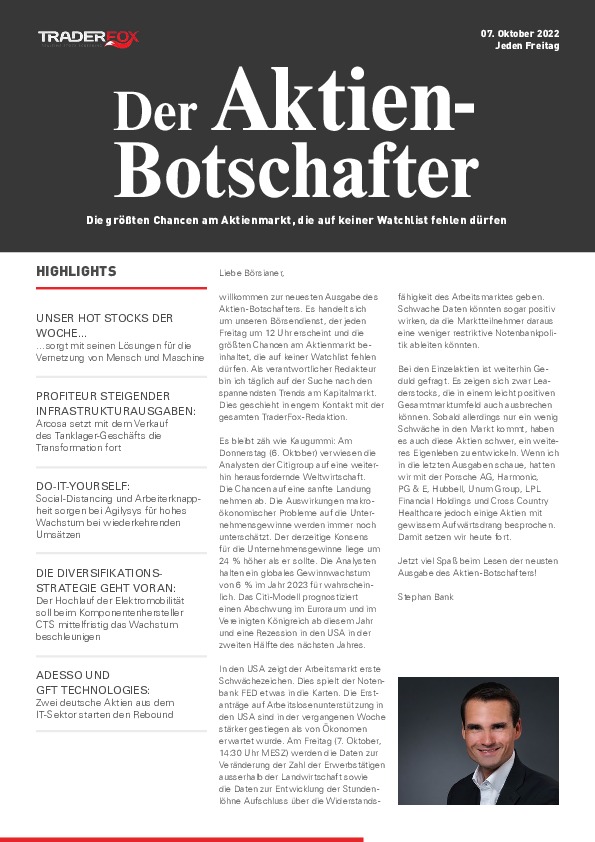 Cover des Trendfollowing-Magazin 19 / 2022 vom 07. Oktober 2022