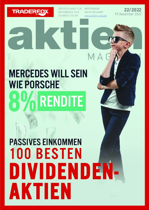 Cover des Aktien-Magazins 22 / 2022 vom 18. November 2022