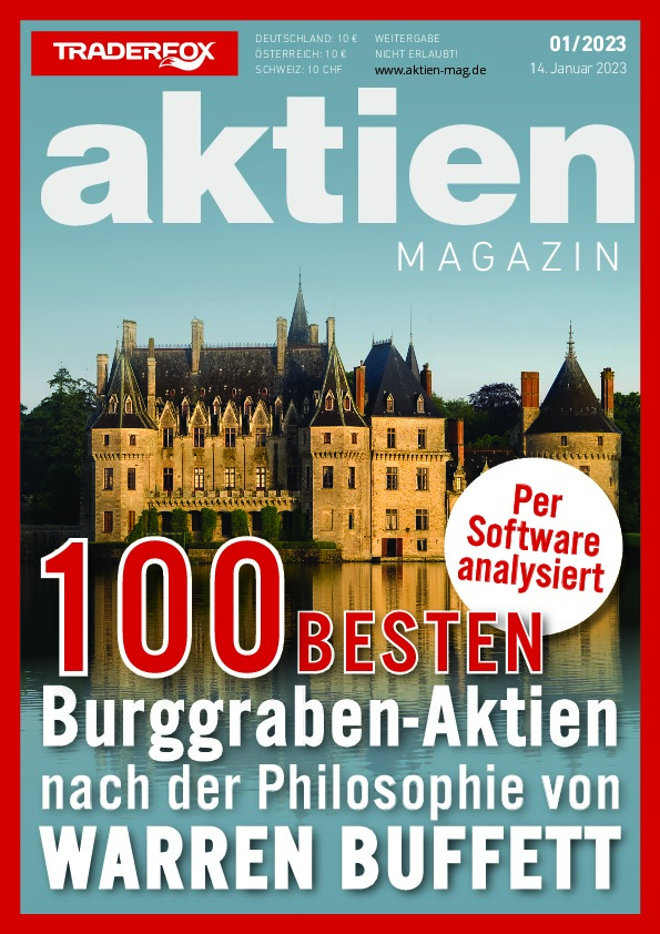 Cover des Aktien-Magazins 01 / 2023 vom 13. Januar 2023