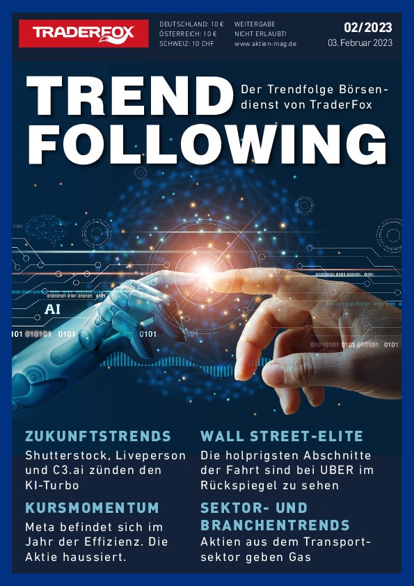 Cover des Trendfollowing-Magazin 02 / 2023 vom 03. Februar 2023