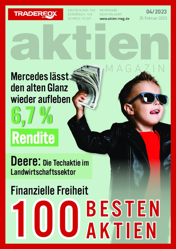 Cover des Aktien-Magazins 04 / 2023 vom 26. Februar 2023