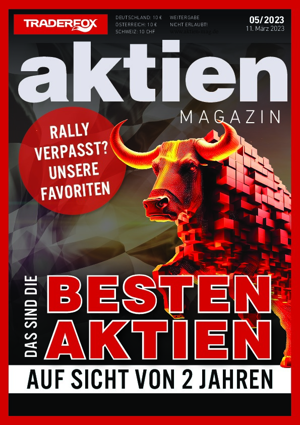 Cover des Aktien-Magazins 05 / 2023 vom 10. März 2023