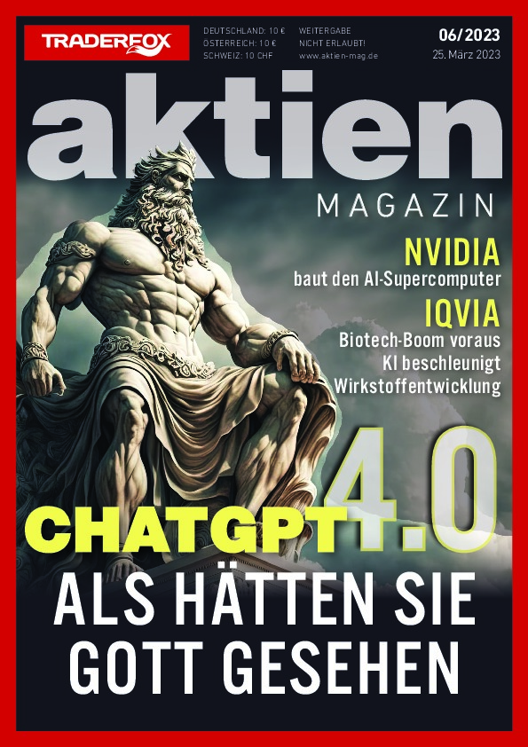 Cover des Aktien-Magazins 06 / 2023 vom 24. März 2023