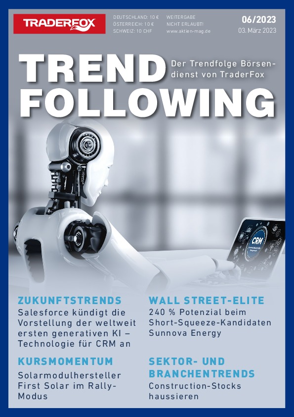 Cover des Trendfollowing-Magazin 06 / 2023 vom 03. März 2023