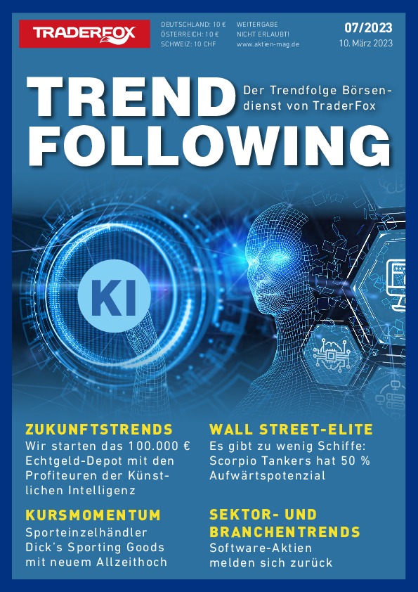 Cover des Trendfollowing-Magazin 07 / 2023 vom 10. März 2023