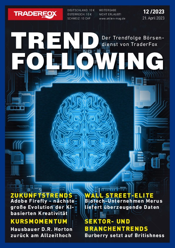 Cover des Trendfollowing-Magazin 12 / 2023 vom 21. April 2023