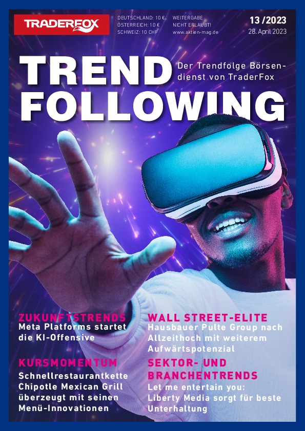 Cover des Trendfollowing-Magazin 13 / 2023 vom 28. April 2023
