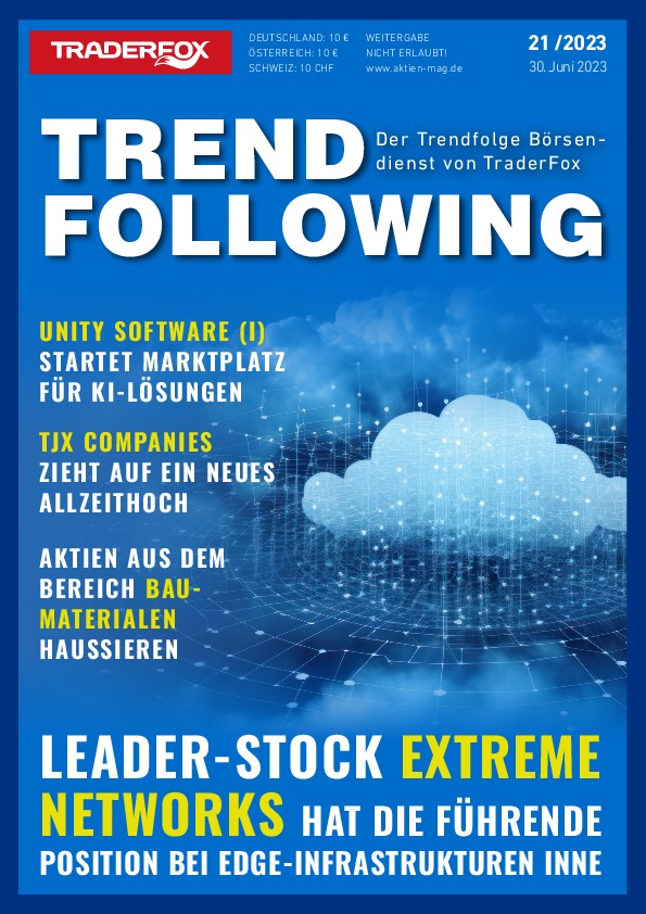 Cover des Trendfollowing-Magazin 21 / 2023 vom 30. Juni 2023