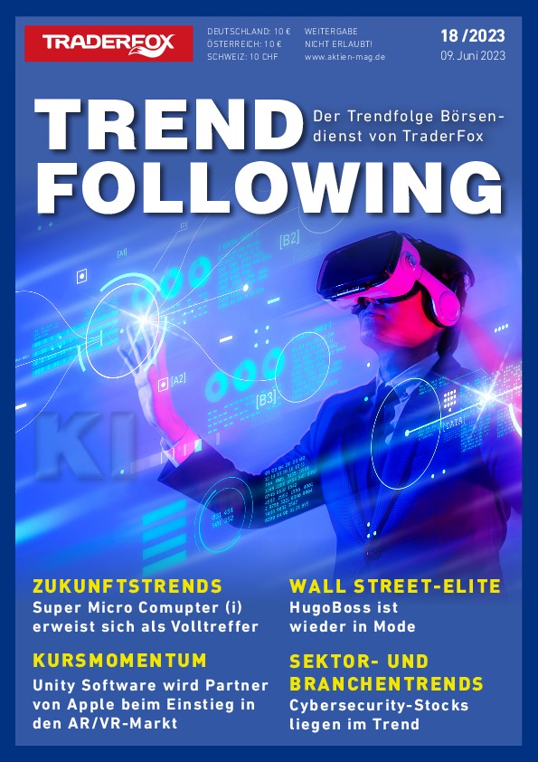 Cover des Trendfollowing-Magazin 18 / 2023 vom 09. Juni 2023