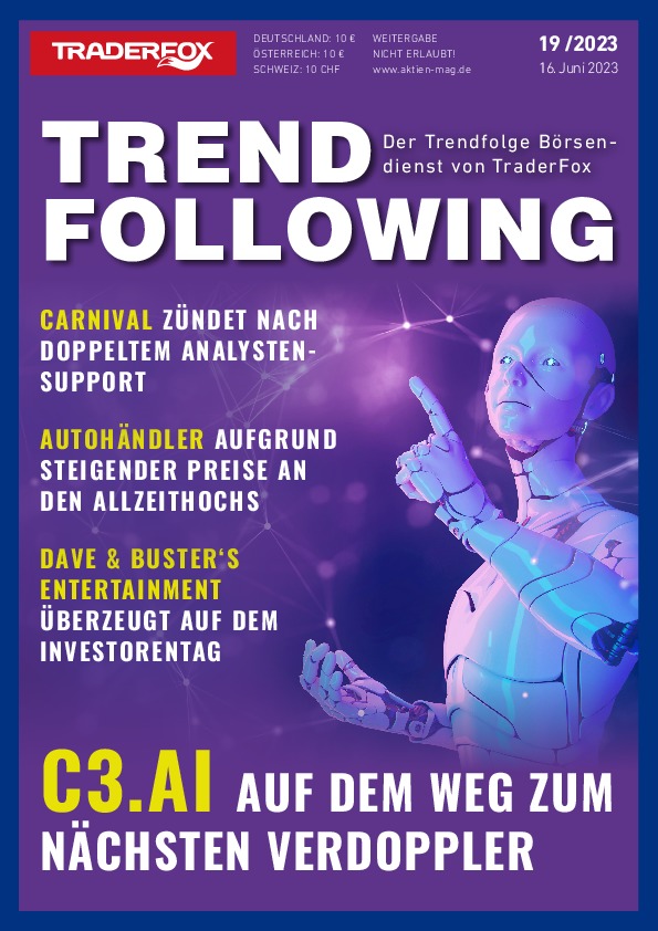 Cover des Trendfollowing-Magazin 19 / 2023 vom 16. Juni 2023