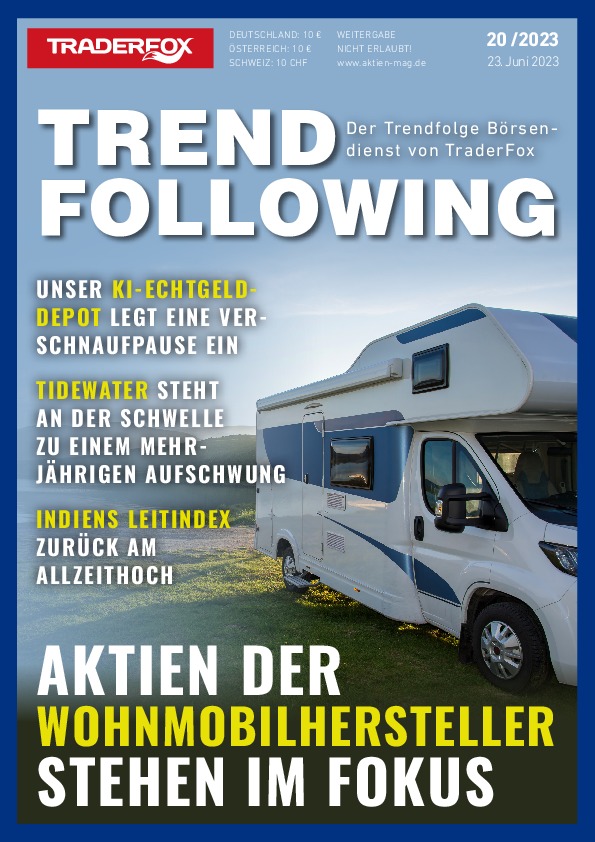 Cover des Trendfollowing-Magazin 20 / 2023 vom 23. Juni 2023
