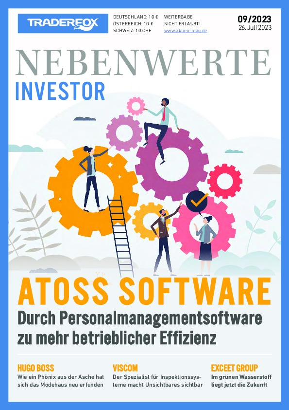 Cover des Nebenwerte Investor-Magazins 09 / 2023 vom 25. Juli 2023