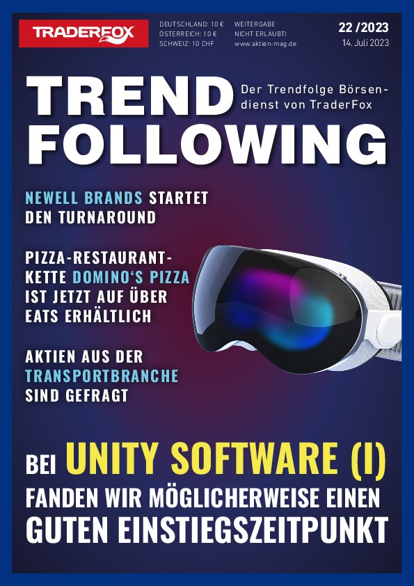 Cover des Trendfollowing-Magazin 22 / 2023 vom 14. Juli 2023