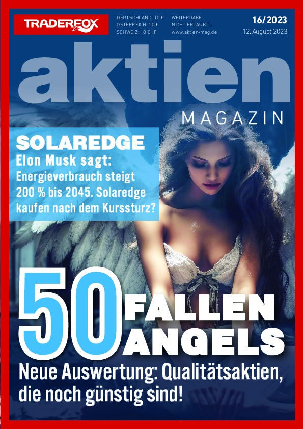 Cover des Aktien-Magazins 16 / 2023 vom 11. August 2023