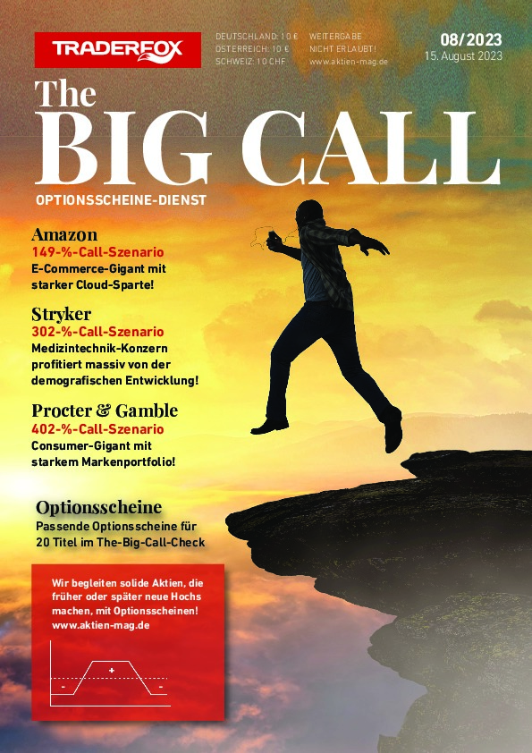 Cover des The Big Call-Magazins 08 / 2024 vom 08. Oktober 2024