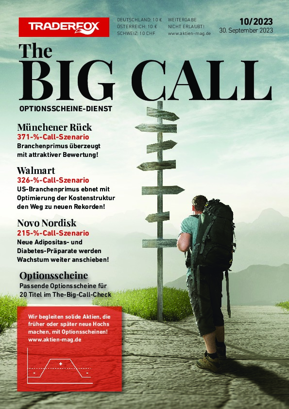 Cover des The Big Call-Magazins 08 / 2024 vom 08. Oktober 2024