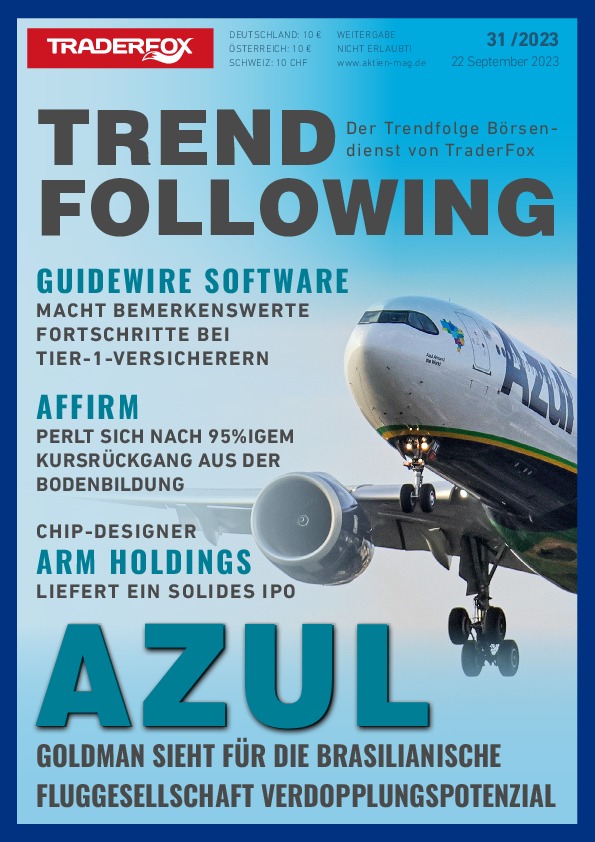 Cover des Trendfollowing-Magazin 31 / 2023 vom 22. September 2023