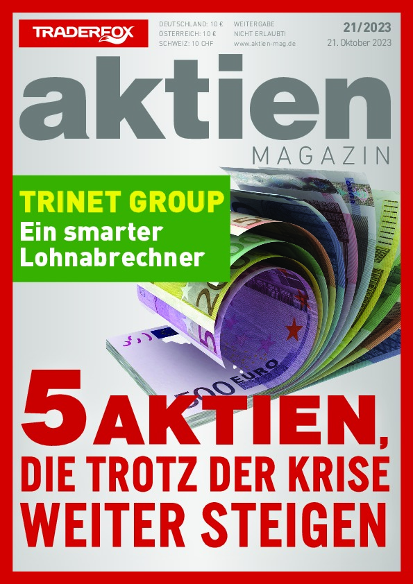 Cover des Aktien-Magazins 21 / 2023 vom 20. Oktober 2023