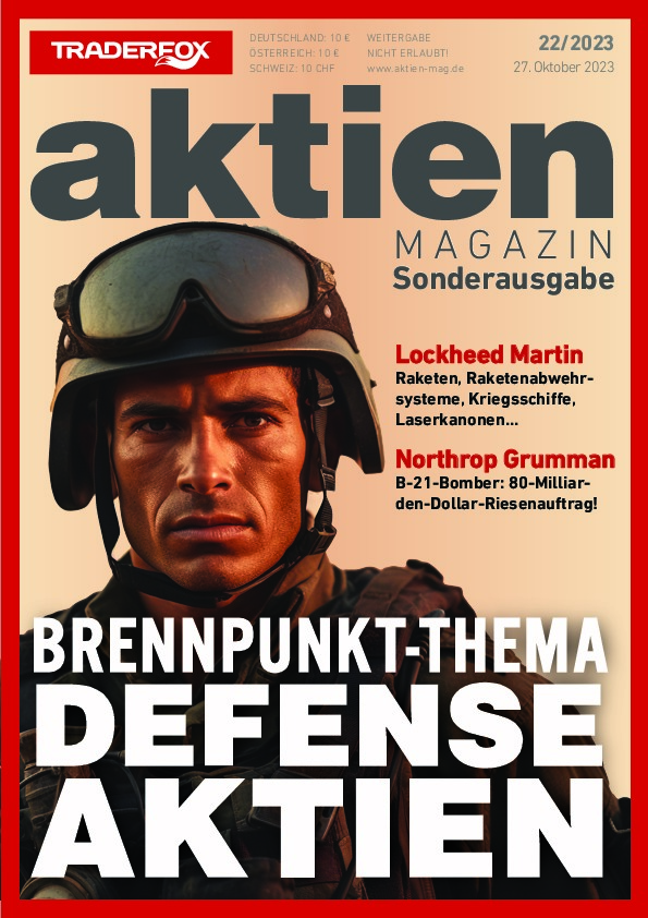 Cover des Aktien-Magazins 22 / 2023 vom 30. Oktober 2023