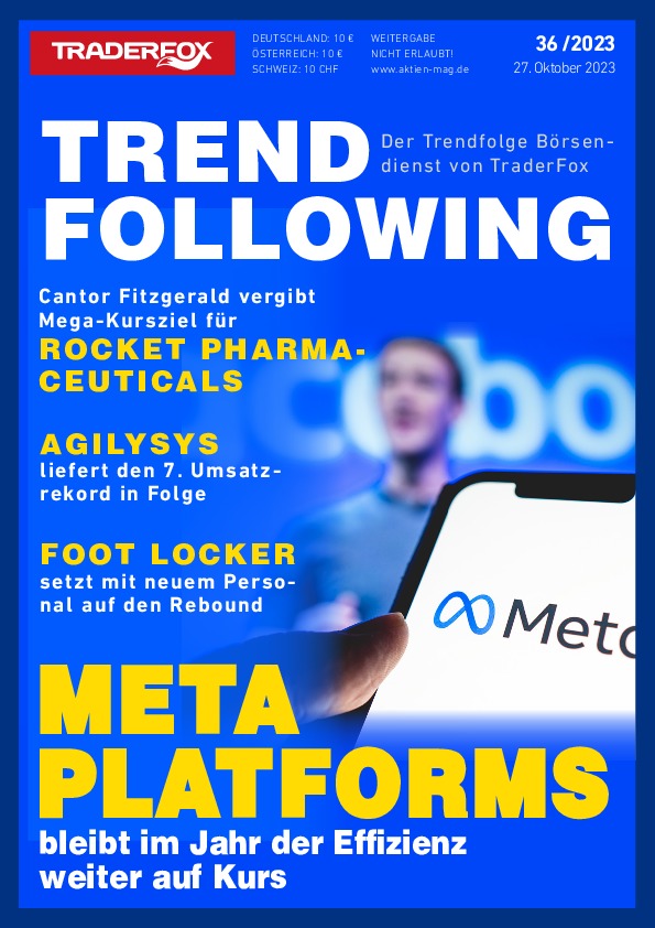 Cover des Trendfollowing-Magazin 36 / 2023 vom 27. Oktober 2023