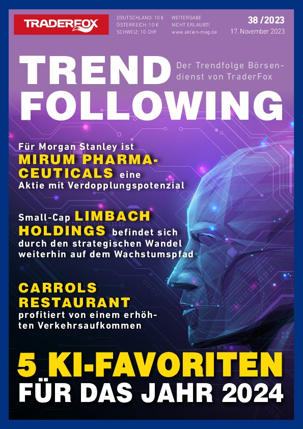 Cover des Trendfollowing-Magazin 38 / 2023 vom 17. November 2023